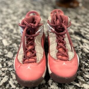 Jordan Pink High-Top Sneakers